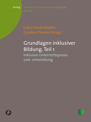 cover image of Grundlagen inklusiver Bildung. Teil 1